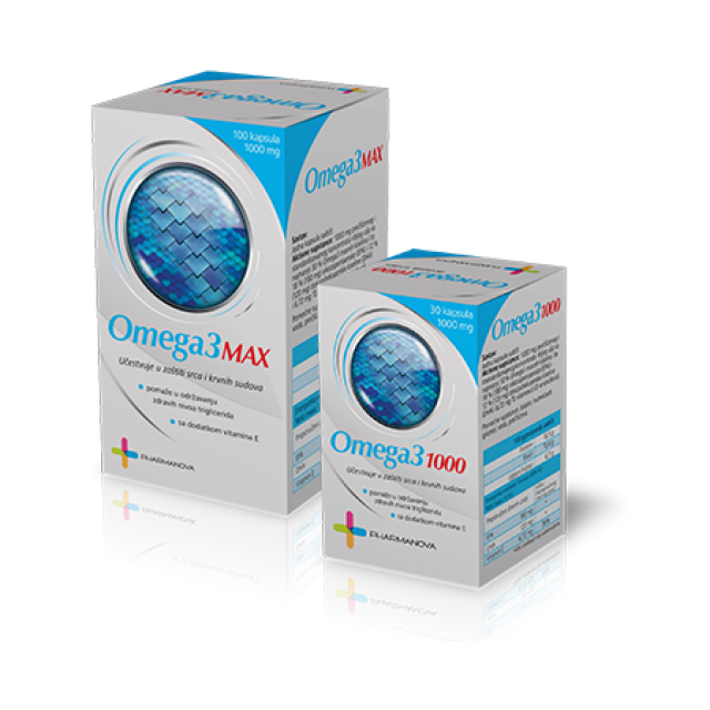OMEGA 3 MAX CPS 100X1000MG